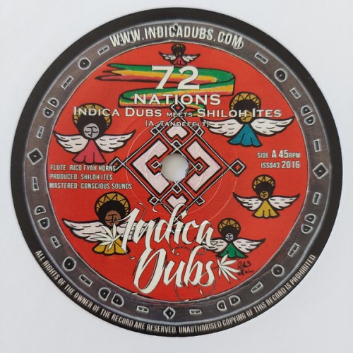 英7” Indica Dubs Meets Shiloh Ites Marching To Zion ISS042 Indica Dubs /00080 Indica Dubs Meets Shiloh Ites – Marching To Zion – Vinyl (7